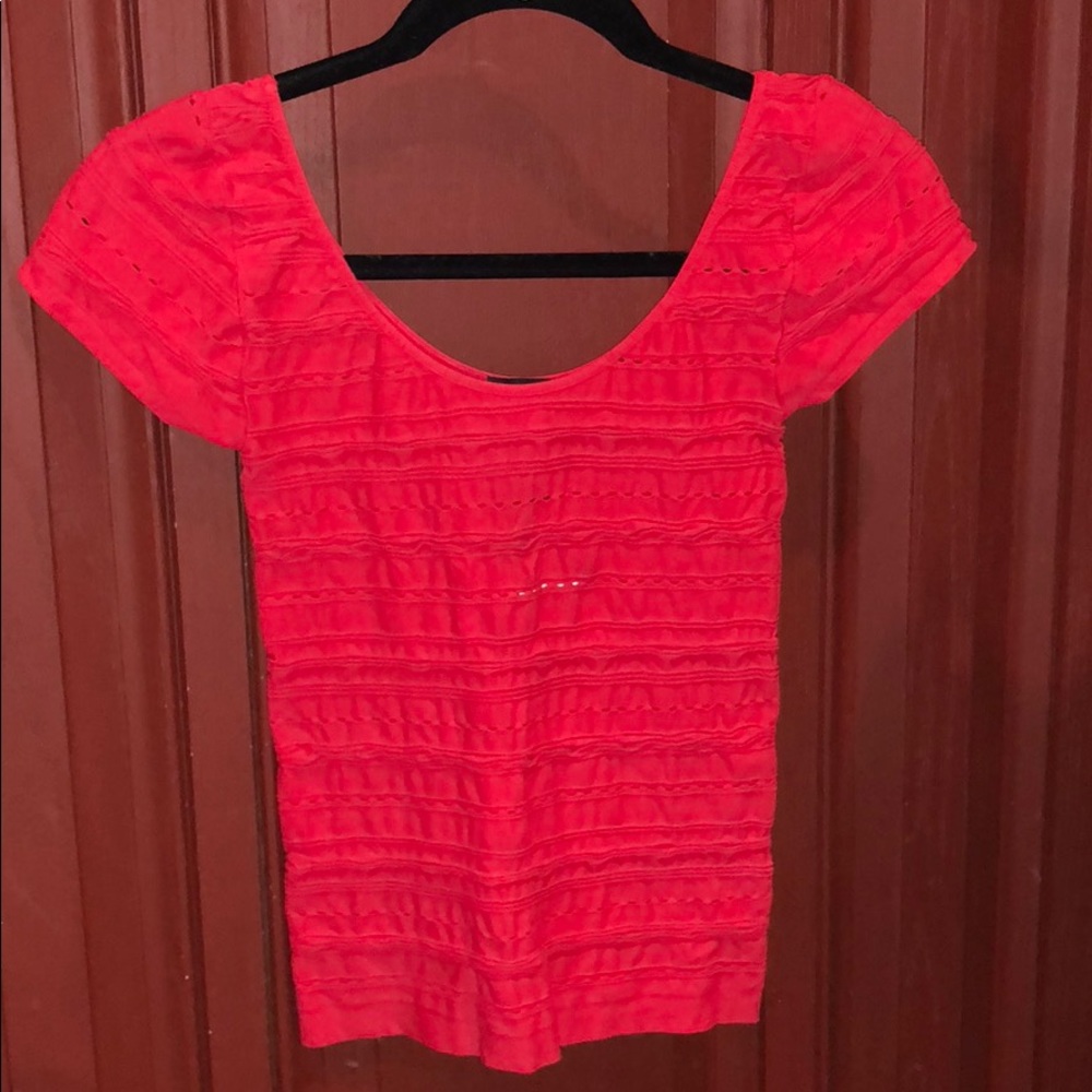 Red Bebe short-sleeve shirt